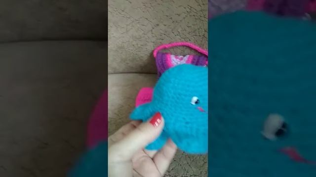 Вязаные игрушки крючком 🤗👜🐙 смотреть онлайн