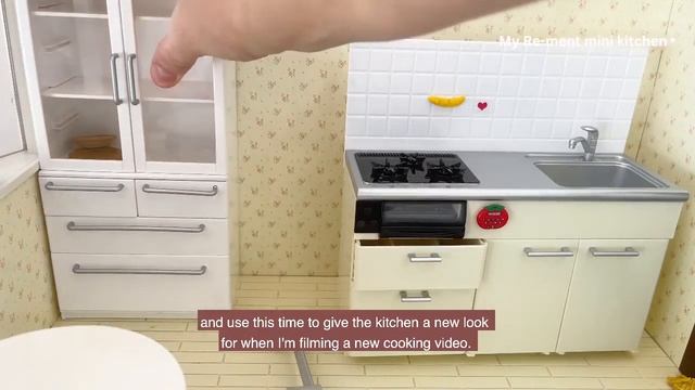 miniature kitchen set installation RE-ment смотреть онлайн