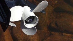 Тест 4-х винтов для Тохатсу 9,8