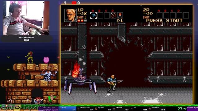 спидран/тренировка Contra hard corps, возвращаем первое место смотреть онлайн
