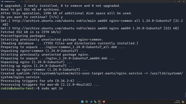 УСТАНОВКА PHP и NGINX НА UBUNTU SERVER смотреть онлайн