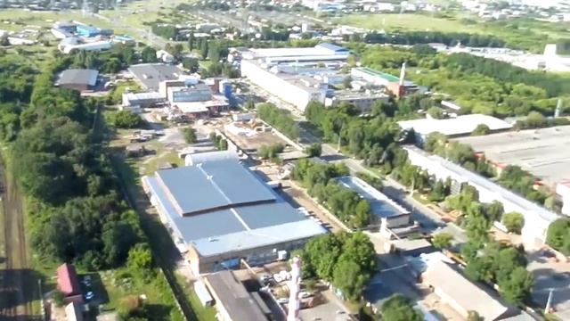 Полет над размытым мостом Белгород