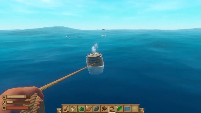 АКУЛА НЕ ЖЕЛАЕТ ДОБРА! СТРОИМ ПЛОТ И ВЫЖИВАЕМ - RAFT #1 смотреть онлайн