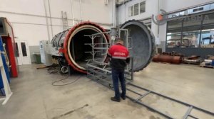 Видео автоклав для композитов  (производство ЗАО "Вольна")