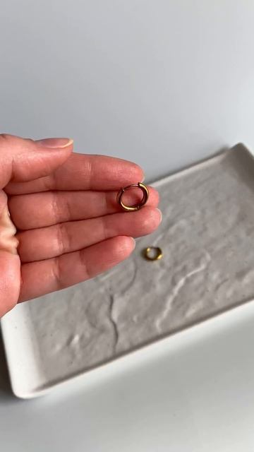 Серьги конго Manifest_kz 1,5 см* 2,5 мм