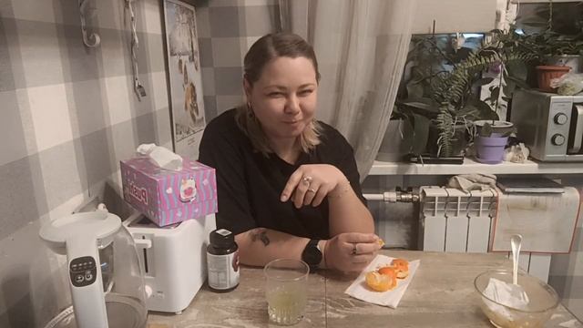 На ужин овощи  готовил муж 