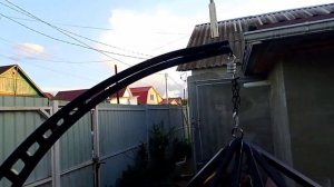 Садовые качели КОКОН, своими руками!