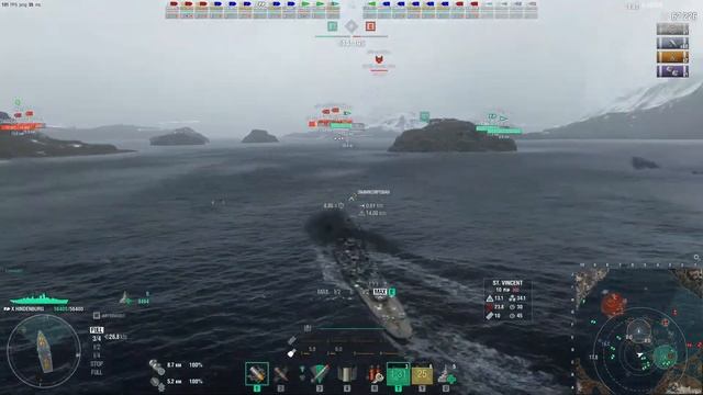  ГИНДЕНБУРГ  КРЕЙСЕР ГЕРМАНИИ  WORLD OF WARSHIPS! worldofwarship