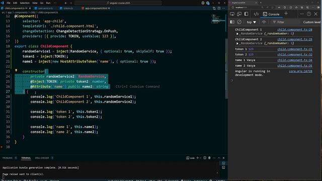 Функция inject в Angular. inject vs constructor. Класс HostAttributeToken смотреть онлайн