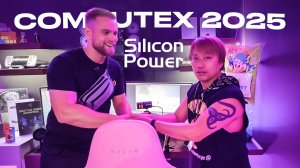 Что показали SILICON POWER на COMPUTEX2025!  #HappyPC