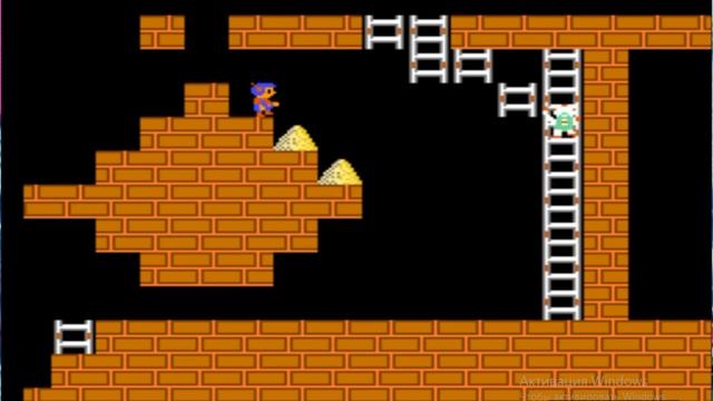 Lode Runner. 16 уровень прохождение!!!