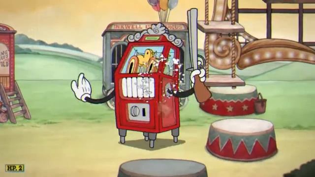 Cuphead беги и стреляй Ярмарочная лихорадка никого не убив