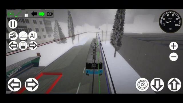 Micro Trolleybus Simulator | ЗиУ-9 СМЕ, Line 3