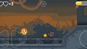 Red ball 4. Красный шарик 4.  Прохождение. Уровень 34-37.