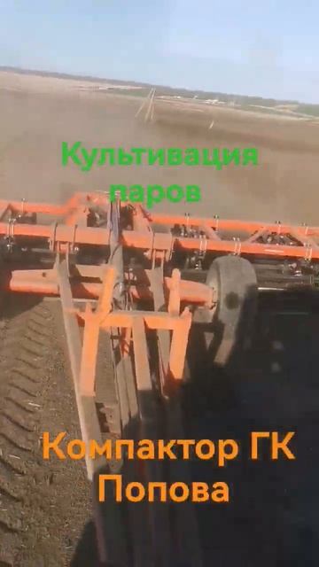 Культивация паров в зиму. Компактор производства @Smp61ru