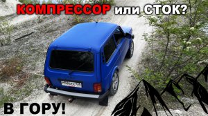 Две Нивы в горку! Сток или компрессор? Реальные ощущения и предельные возможности