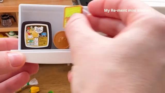 Miniature kitchen set installation ✨ASMR ✨Re-ment collection✨ смотреть онлайн