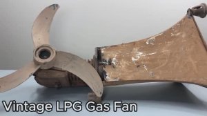 Реставрация 120-летнего вентилятора, работающего на природном газе