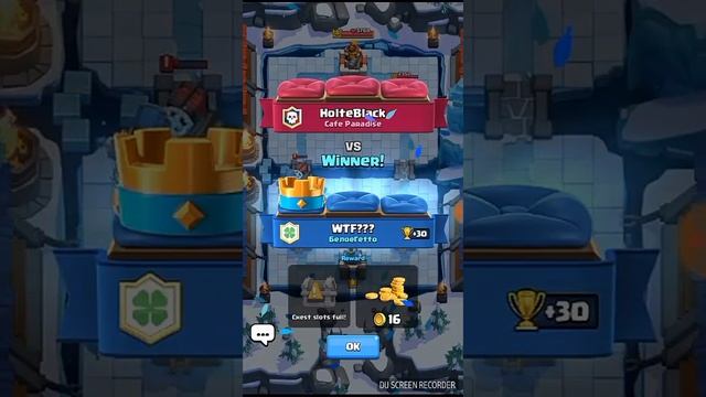 Выйгрыш с колодой  для 5,6,7,8 арены 😀😀😀😀