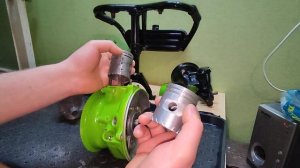 Какой стороной ставить поршень на бензопилу Дружба?