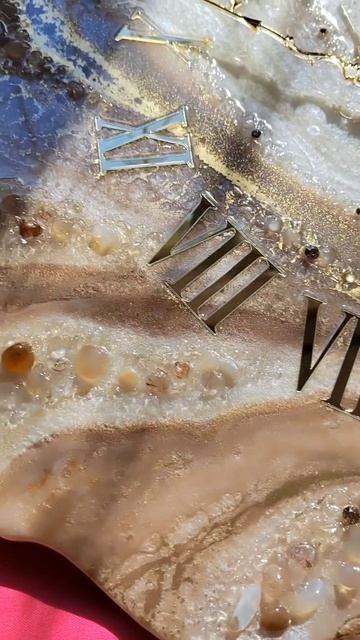 Часы из эпоксидной смолы смотреть онлайн