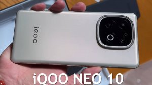 iQOO Neo 10 Глобальная версия первый обзор на русском