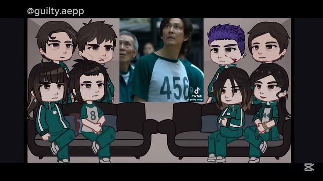 "Игра в кальмара 2" реакция друг на друга // "Squid Game 2" react to смотреть онлайн