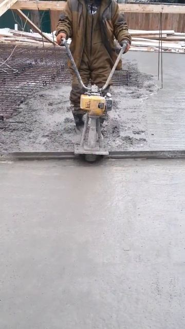 виброрейка,бетон,перекрытие цоколя