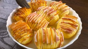 Готовим картофель с беконом по старинному рецепту! Вкуснейший картофель с беконом.