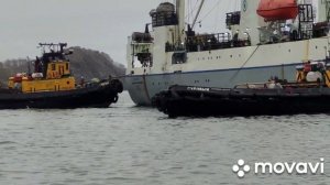 Швартовка БАТМ,,ПОЛЛУКС "к причалу  Петропавловск-Камч