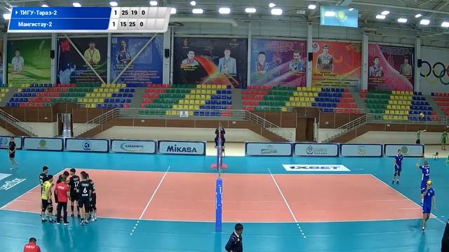 Тараз-2 - Манғыстау-2.Волейбол|XXX ЧРК|Мужчины|Высшая лига U-23|5 тур|Тараз