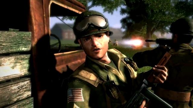 Прохождение игры Brothers in arms: Hell`s highway.#3 смотреть онлайн