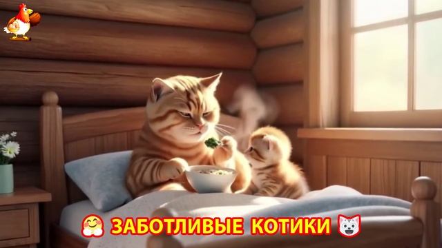 Заботливые котики спешат на помощь (43) смотреть онлайн