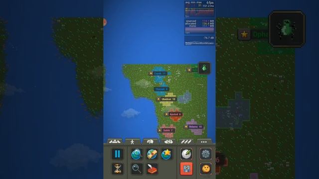 Мое первое видео по игре worldbox