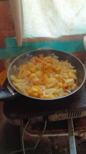 Жареная Картошечка божественная еда смотреть онлайн