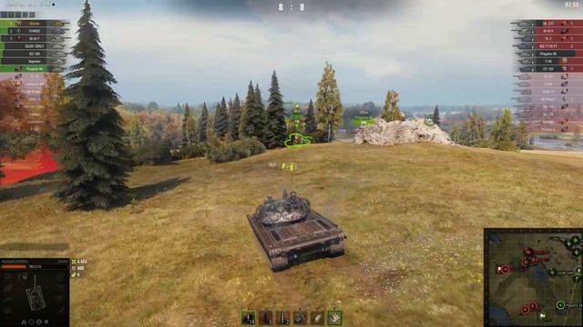 Vz. 55 Gothic Warrior 9 frags , 10K damage , Рэдли-Уолтерс смотреть онлайн