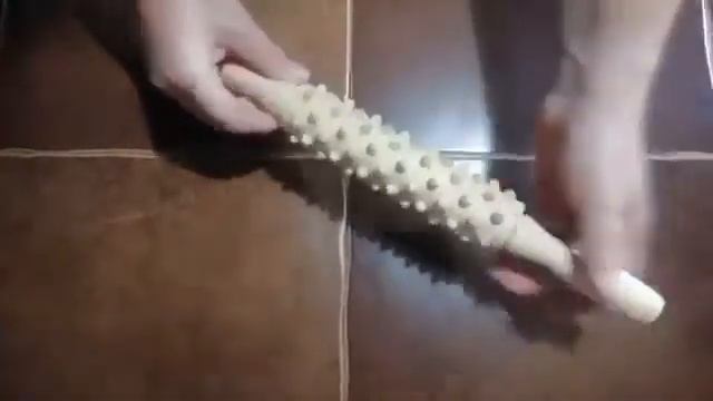 Деревянный массажёр для спины скалка Тимбэ