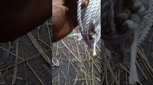 как сплести веревку с помощью дрели