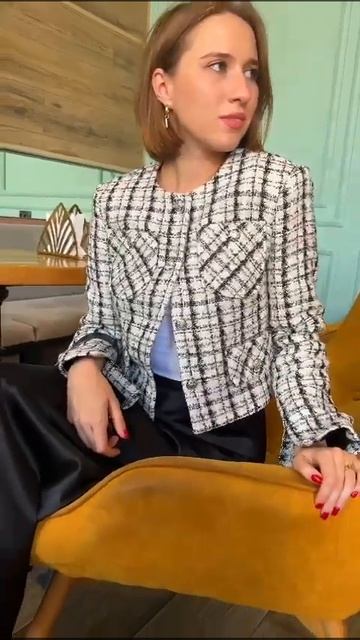 Жакет (пиджак) Laikony 780-1z клетка смотреть онлайн