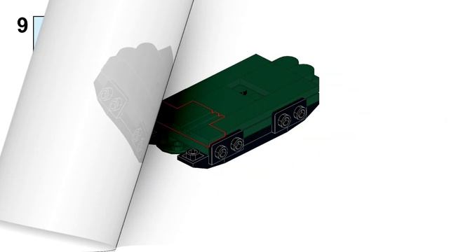 Лего міні танк UDES 15/16 Lego mini tank UDES 15/16 World of Tanks смотреть онлайн