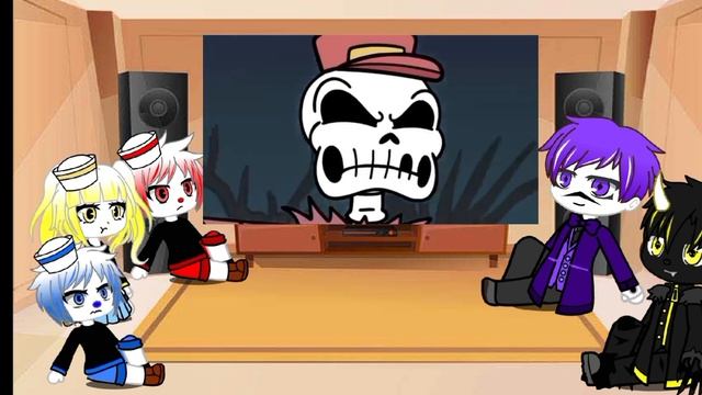 Реакция Cuphead на ,,Cuphead rap battle" смотреть онлайн