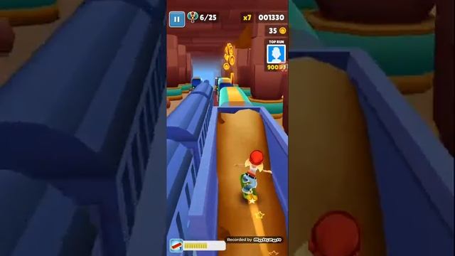 Играем в Subway Surfers! Бегаем,общаемся