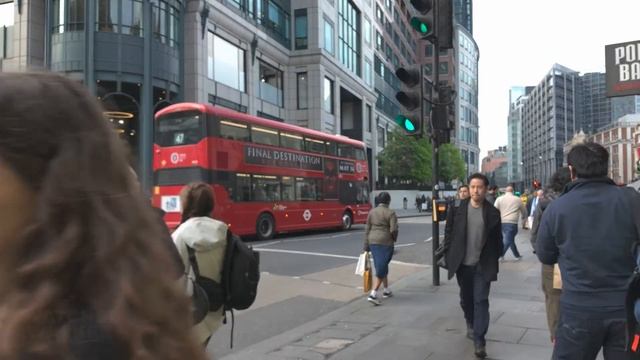 London City Tour 2025 | 4K HDR Virtual Walking Tour around the City | London Spring Walk 2025 смотреть онлайн