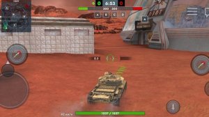 нашел пасхалку на карте ПЭПТ в Tanks Blitz