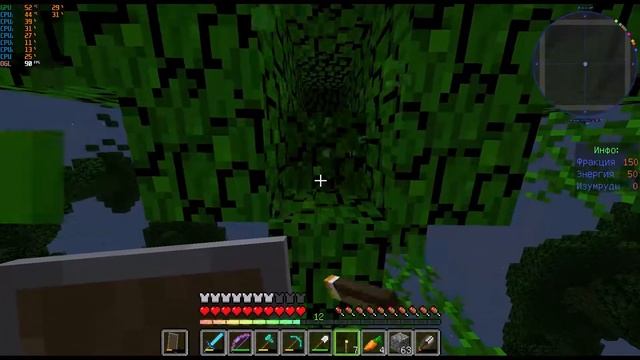Будни эльфов Великого Лориена 18.01.2019 - Рубим лес | FactionsCraft 1.12.2 (зима) в цвете смотреть онлайн