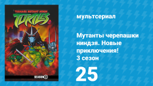 Мутанты черепашки ниндзя. Новые приключения! 3 сезон 25 серия (мультсериал, 2004)