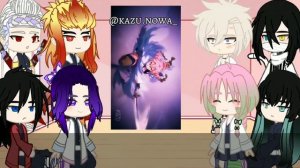 Реакция Хашира На Мицури || ОбаМицу || Hashiras React To Mitsuri || Oba