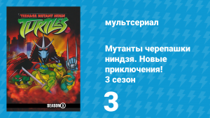 Мутанты черепашки ниндзя. Новые приключения! 3 сезон 3 серия (мультсериал, 2004)