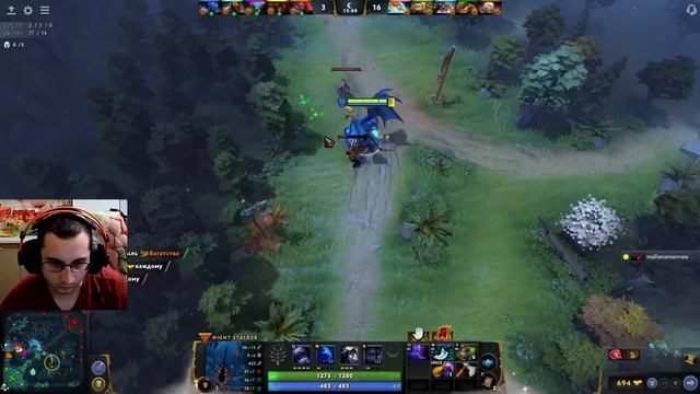 🔴НОЧНОЙ СТРИМ DOTA 2🔴