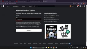 Как получить 2 бесплатные вещи в Roblox за коды :